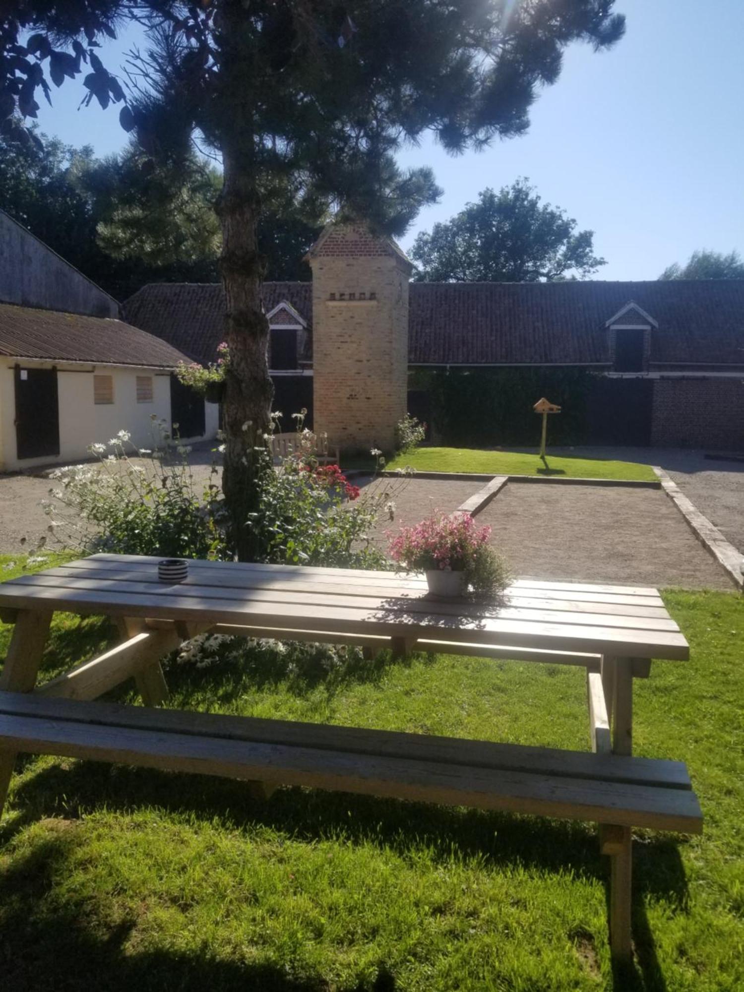 Villa Les Coquelicots à Lacres Extérieur photo